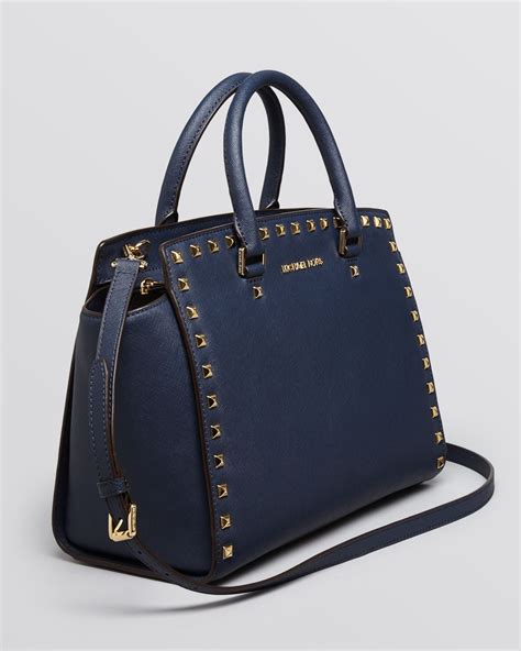 michael kors studded selma|michael kors selma large sale.